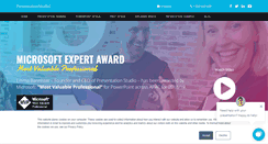 Desktop Screenshot of presentationstudio.com